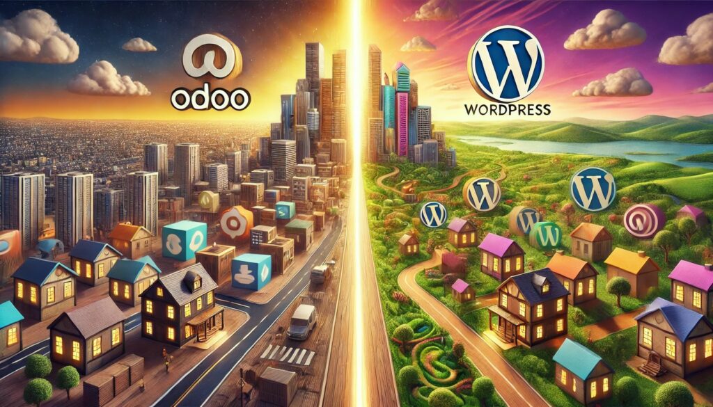 ODOO VS WORDPRESS