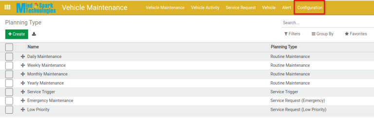 M Vehicle Maintenance