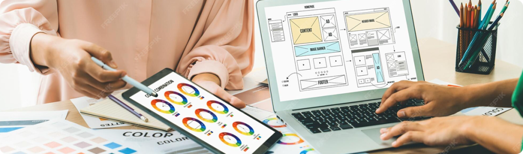 custom website design and development services